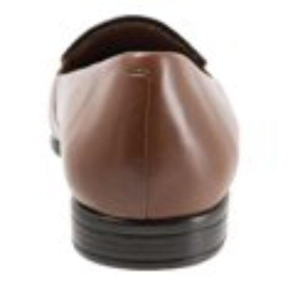 Trotters Leana Leather Flats - Dark Taupe, 12WW - Picture 6 of 9